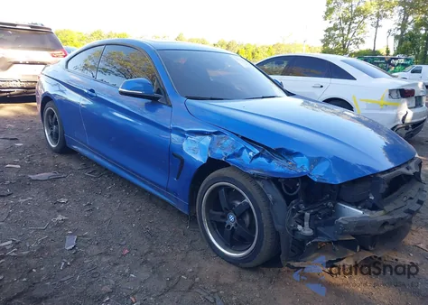 2017 BMW 440I xDrive from USA, damaged, VIN WBA4P3C30HK528803
